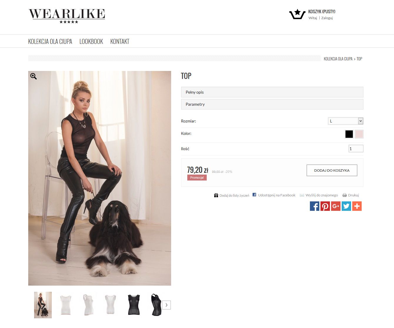 Wearlike. Kolekcja ubrań Oli Ciupy (fot. Wearlike. com)