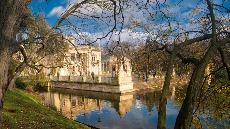 Funkcjonariusze CBA wkroczyli do Łazienek Królewskich w Warszawie