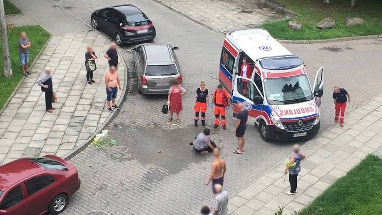 Feralne zdarzenie z Nowego Sącza