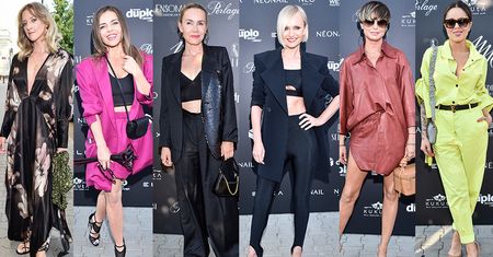 Gwiazdy na pokazie MMC: Lara Gessler, Edyta Herbuś, Olga Bołądź