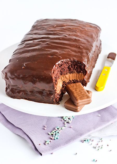 Tim Tam Biscuit Cake