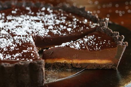 Chocolate Caramel Oreo Pie