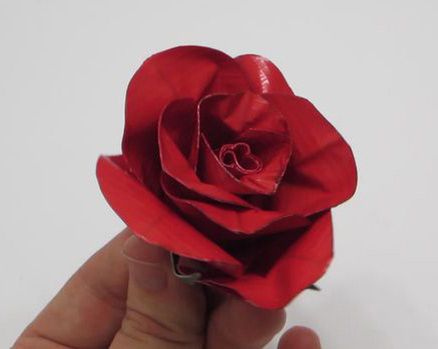 Duct Tape Rose