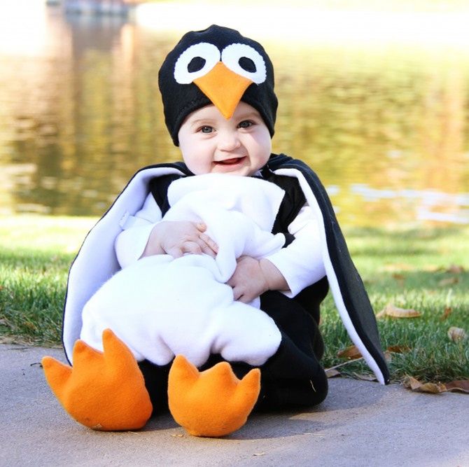 Halloween Kid Penguin Costume