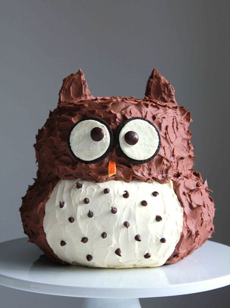 Owl Cake