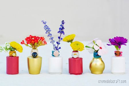 Nail Polish Bottle Vase