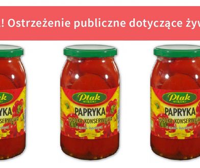 Ostrzeżenie GIS. Papryka słodka konserwowa z niezadeklarowanymi konserwantami