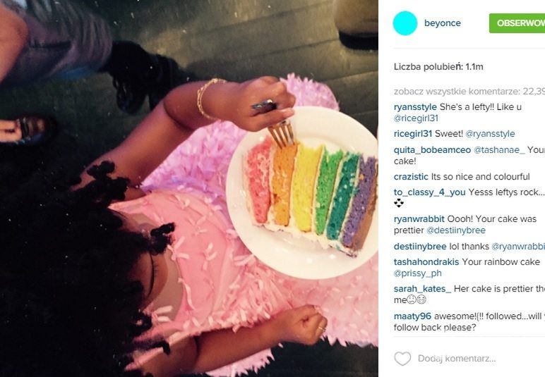 3 urodziny Blue Ivy