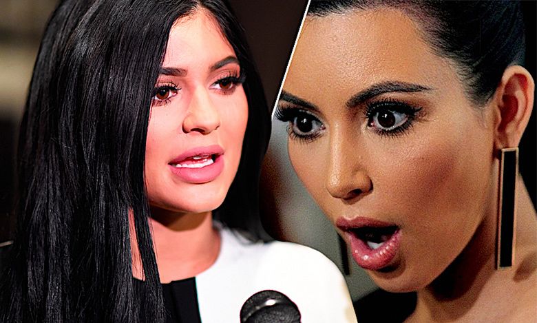 Kylie Jenner i Kim Kardashian kopiują się