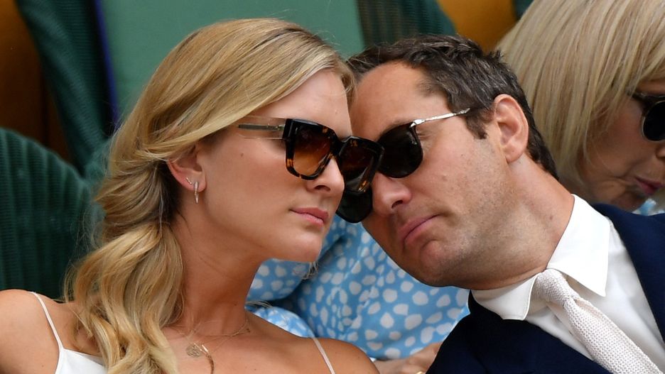 Jude Law na Wimbledonie