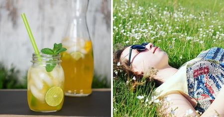Zimne napoje na ochłodę -  lemoniady i herbaty mrożone