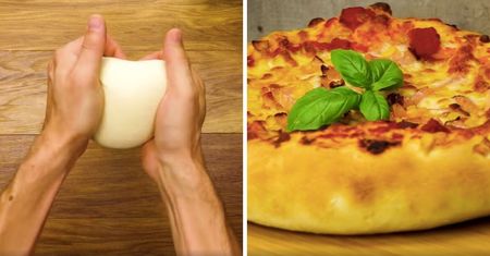 Ciasto na pizze w stylu amerykańskim