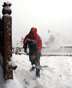 Tatry: intensywne opady śniegu i zagrożenie lawinowe. Turyści utknęli w schroniskach