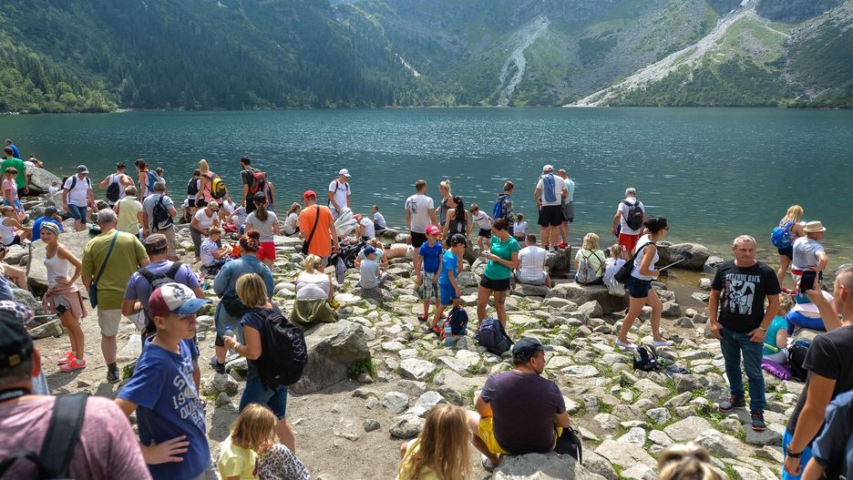 Zdjęcie archiwalne/Strażnicy Tatrzańskiego Parku Narodowego odradzają podróż nad Morskie Oko
