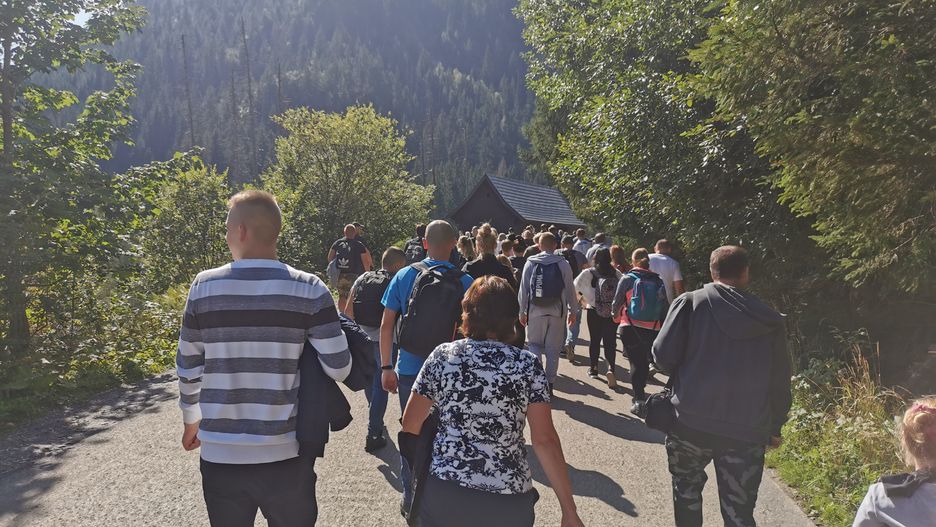 Szlak na Morskie Oko w Tatrach