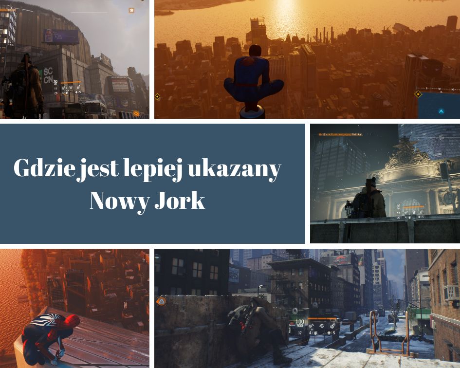 Gdzie jest lepiej ukazany Nowy Jork - "The Division" kontra "Spider-Man"