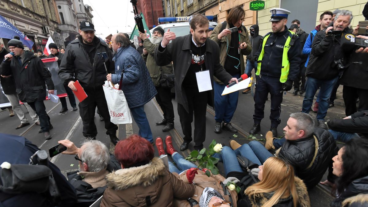 Grupę Obywateli RP spacyfikowała policja