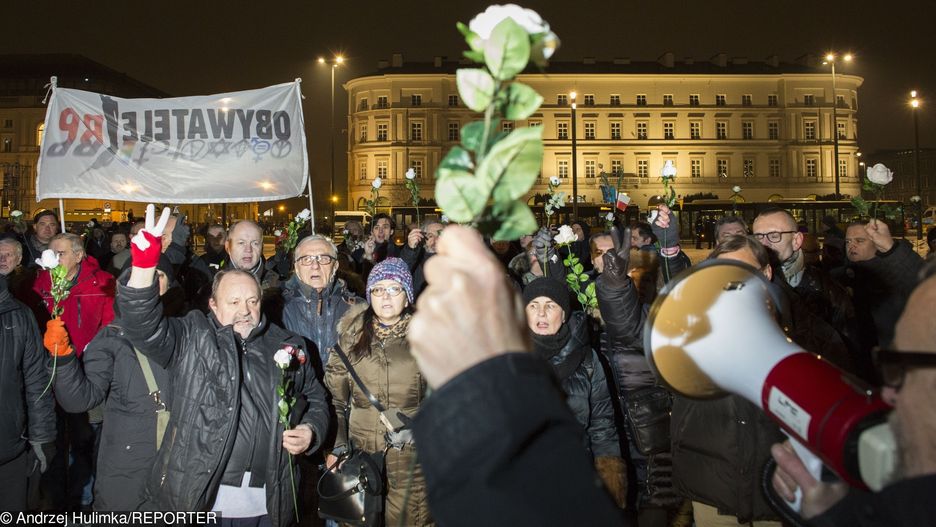 Obywatele RP starli się z policją