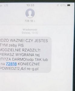 Wybory Parlamentarne 2019. Dziwne SMS-y i regulamin serwisu erotycznego