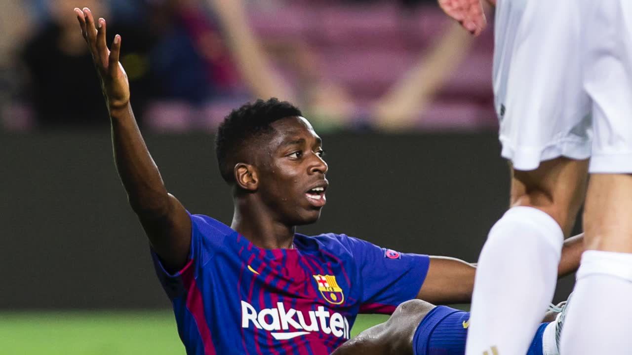 FC Barcelona: Ousman Dembele z zerwanym ścięgnem lewego uda