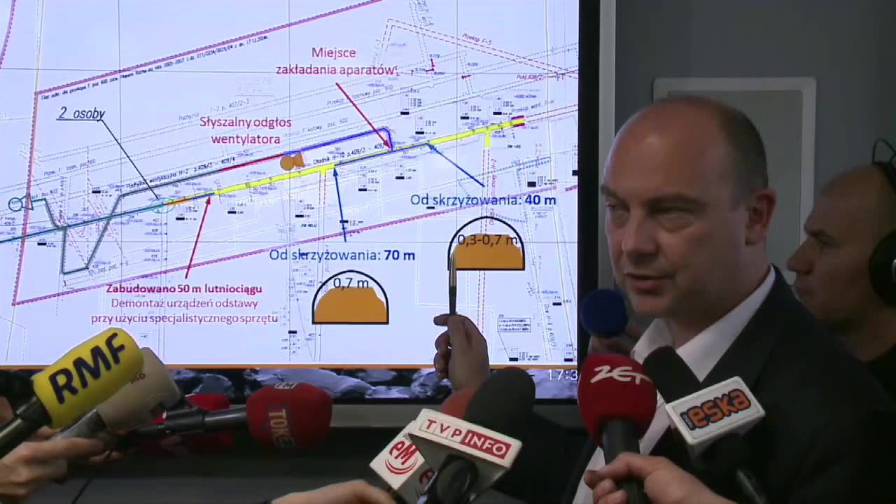 Ekstremalne warunki, wolniejsze postępy. Ratownicy w “Zofiówce” walczą z czasem