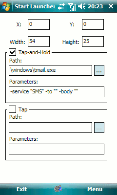 Start-Launcher - bardzo szybki dostęp do programów w Windows Mobile.