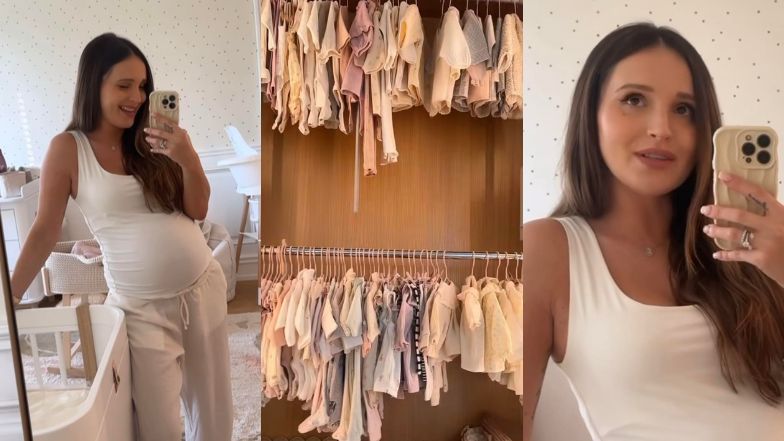 Marina Łuczenko prezentuje ciążowe krągłości i pokój córeczki