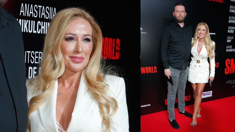 Sylwia Peretti z mężem 