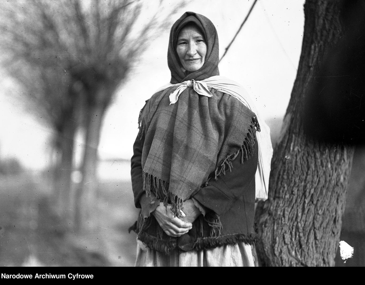 Kobieta wiejska z Małopolski, 1934 rok