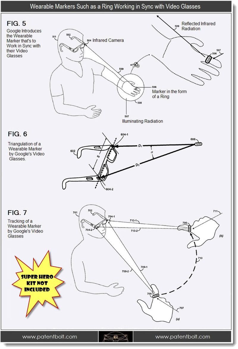 Nowy patent zdradza, jak będzie kontrolowany Project Glass 7