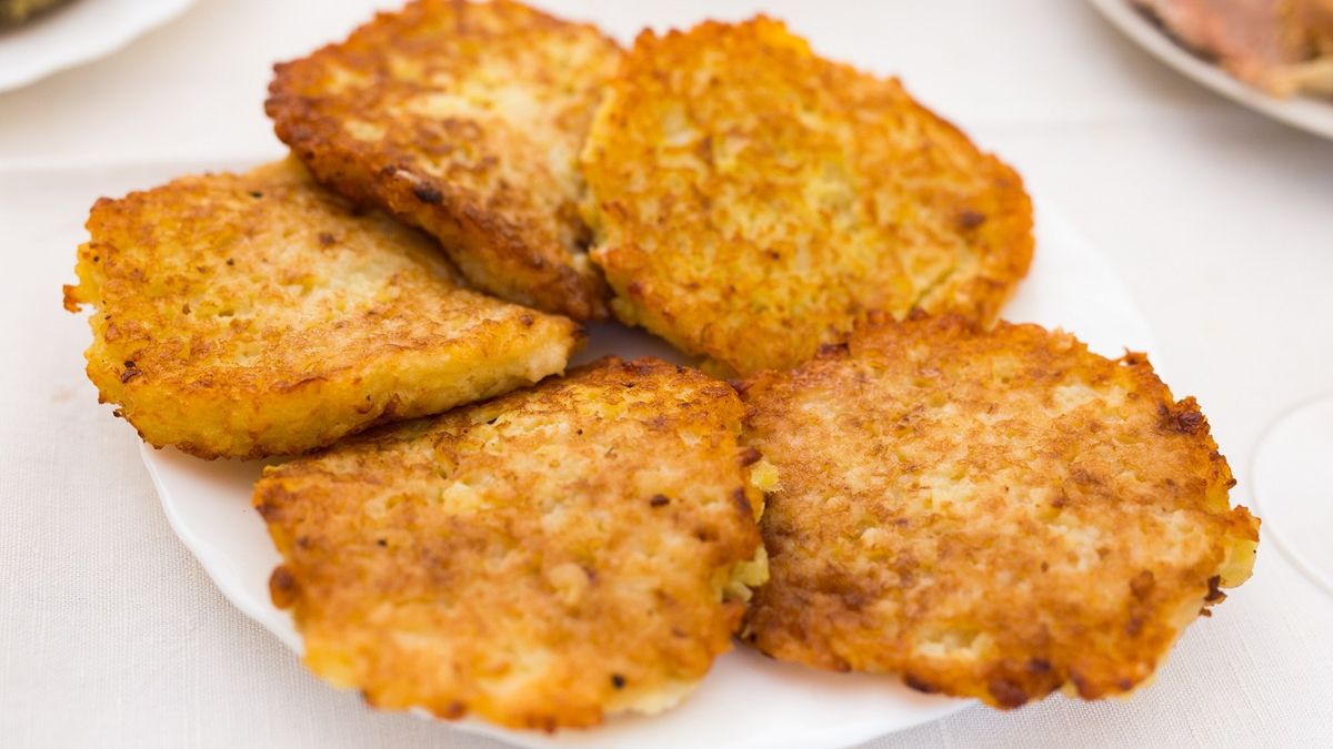 Placki ziemniaczane po azjatycku