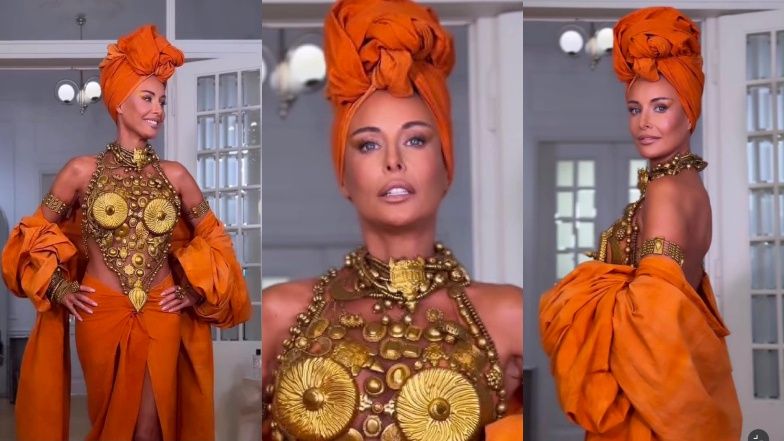 Małgorzata Rozenek w stylizacji inspirowanej Afryką