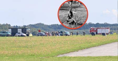 Żona żegna pilota. Zdjęcie mówi więcej niż tysiąc słów