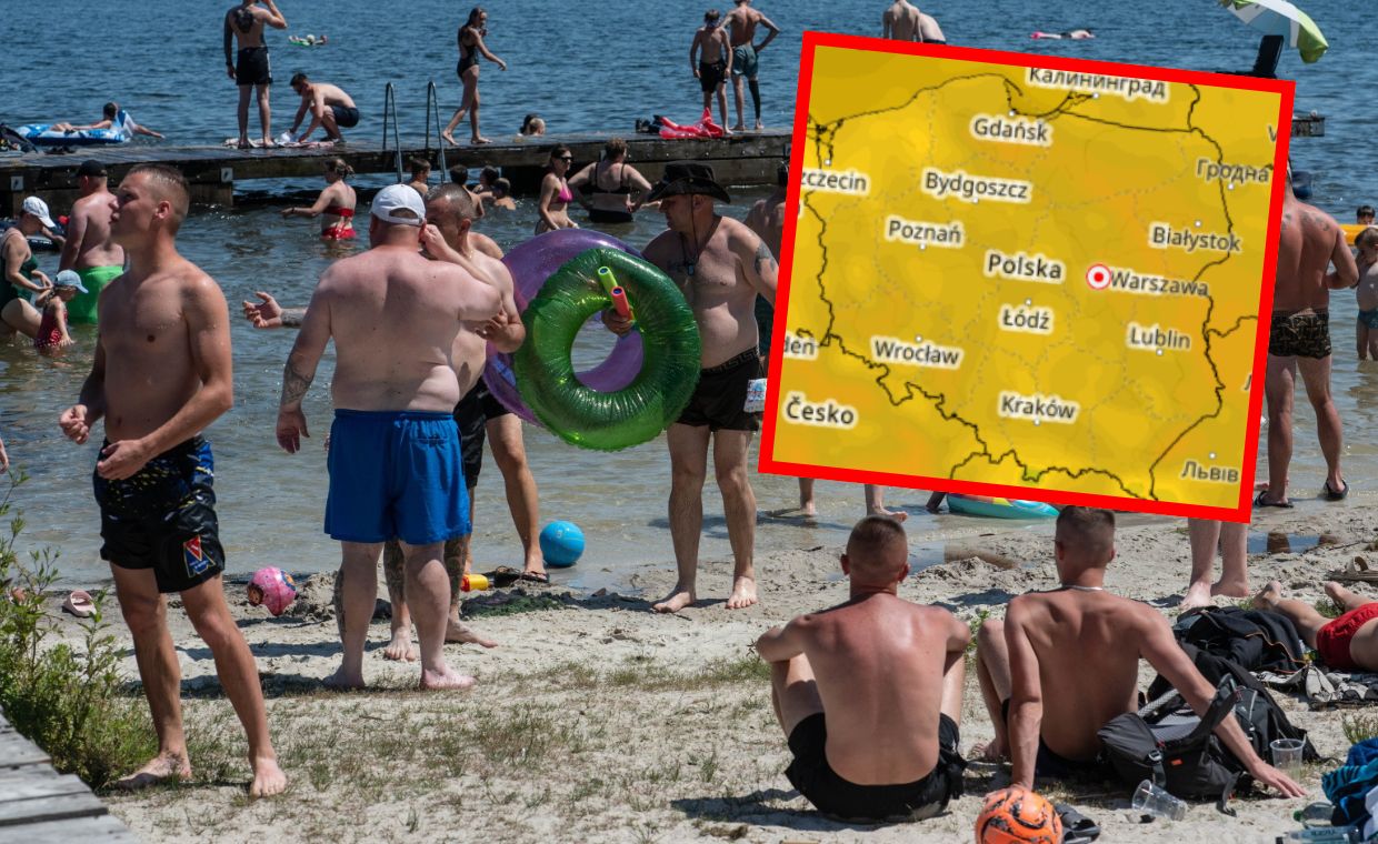 Upały w końcu odpuszczą. Zamiast 36 st. C nadejdzie ulga