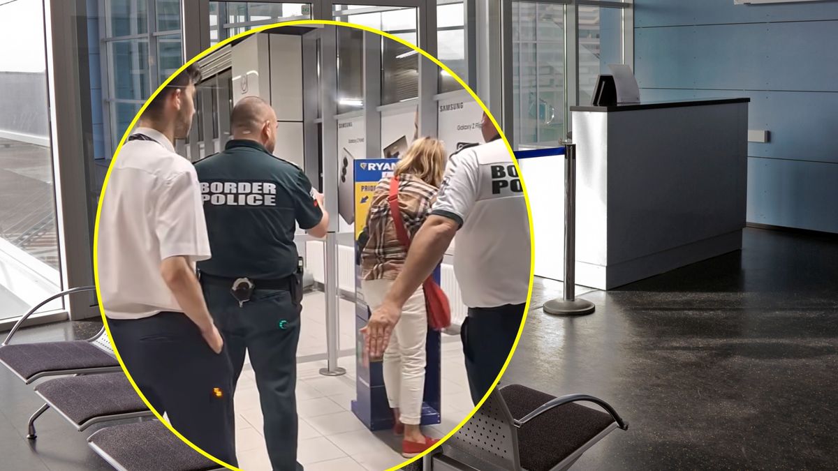 Kobieta nie została wpuszczona na pokład 