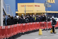 IKEA oblężona. Kolejka ciągnie się w nieskończoność