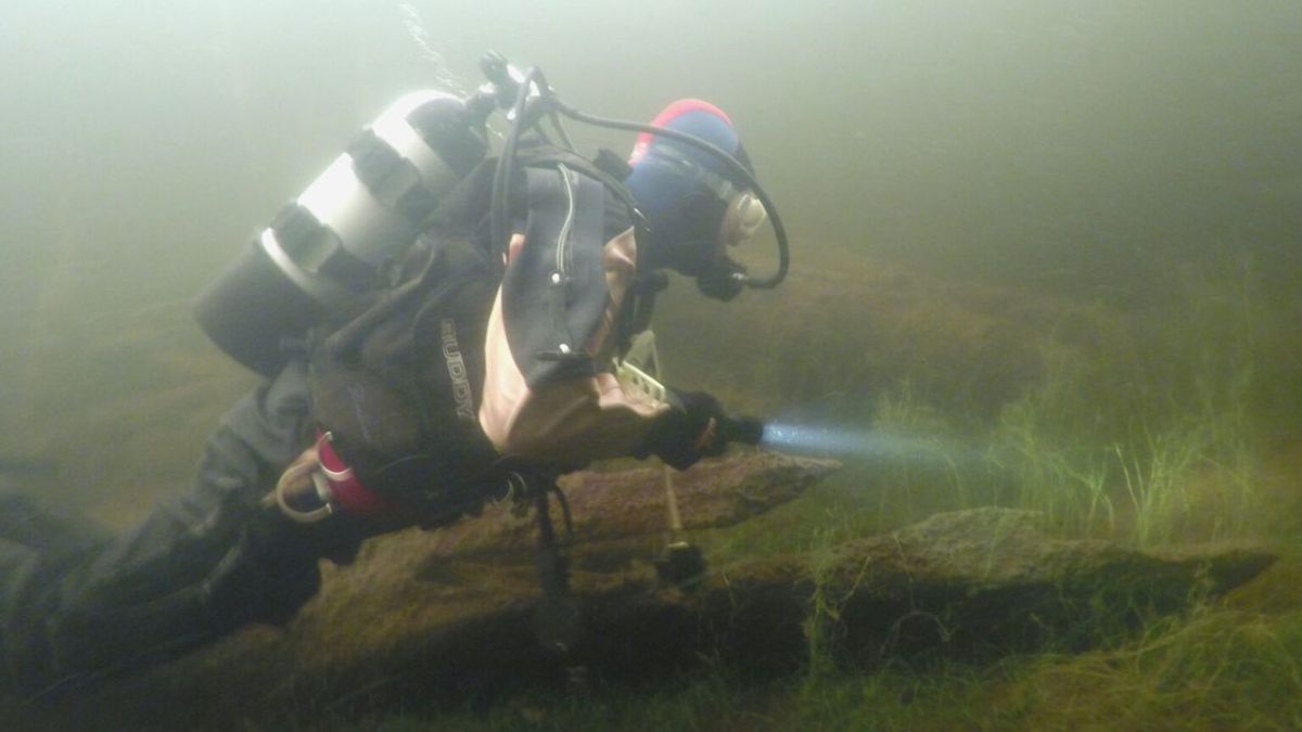 Odkrycie średniowiecznego crannogu w Highlands
