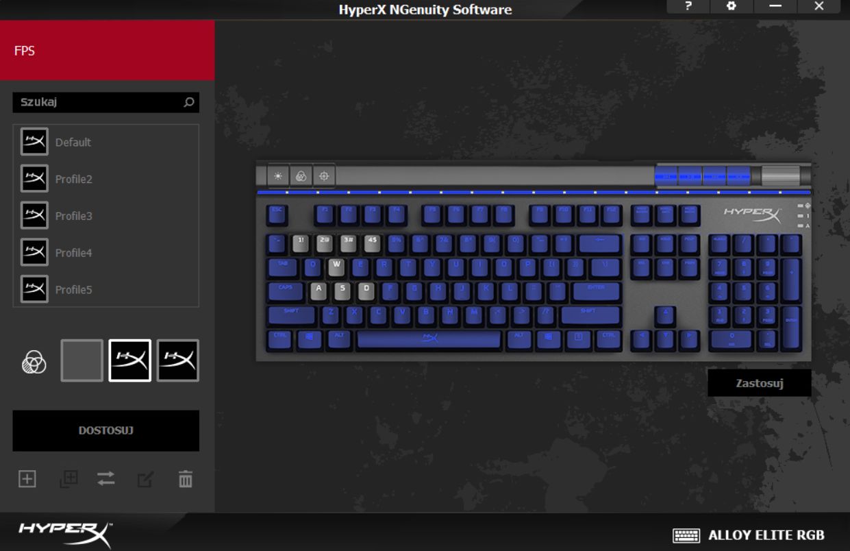 HyperX Alloy Elite RGB – test podświetlanej klawiatury z najwyższej półki 5