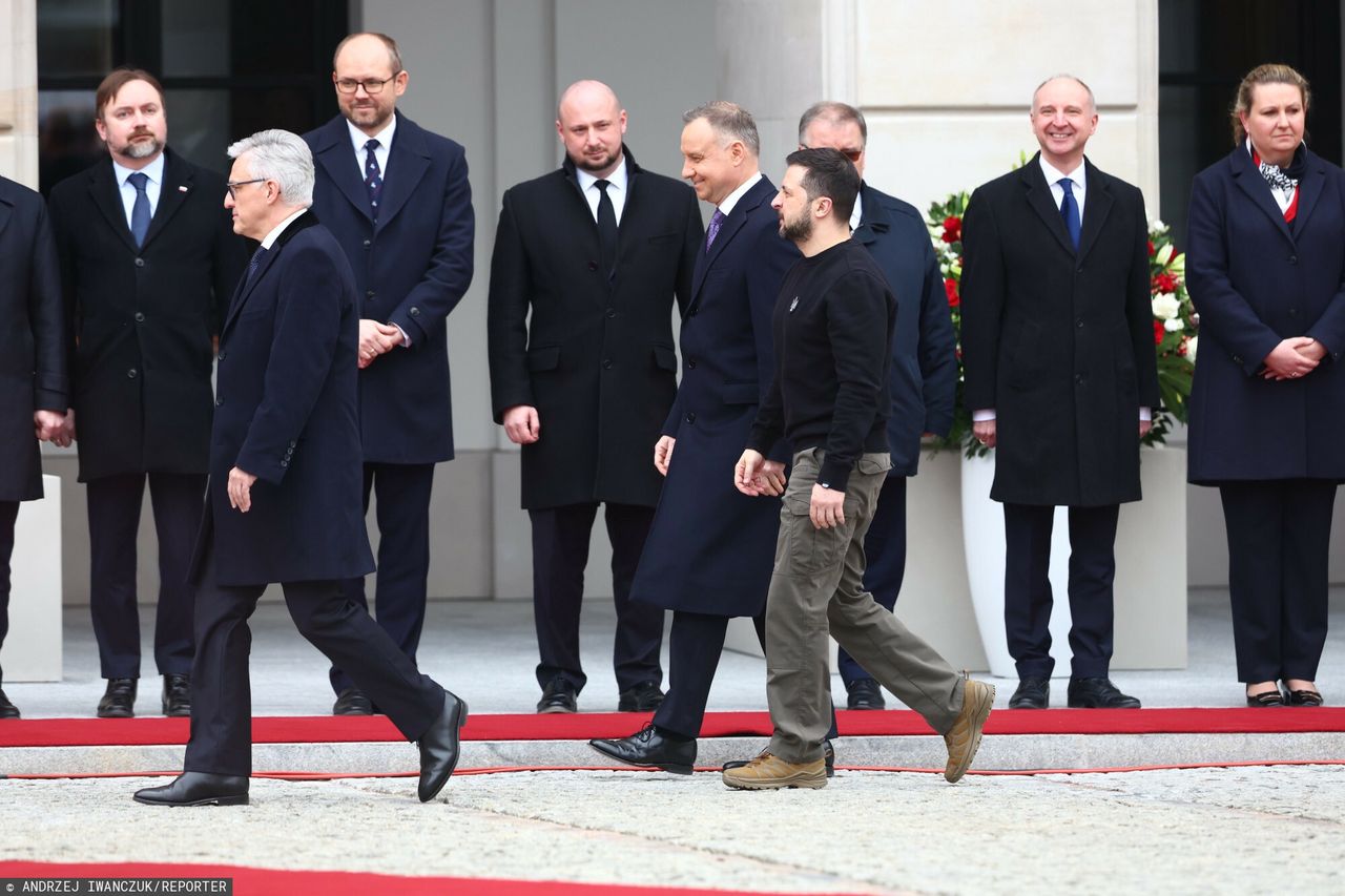 Wołodymir Zełeński w Polsce