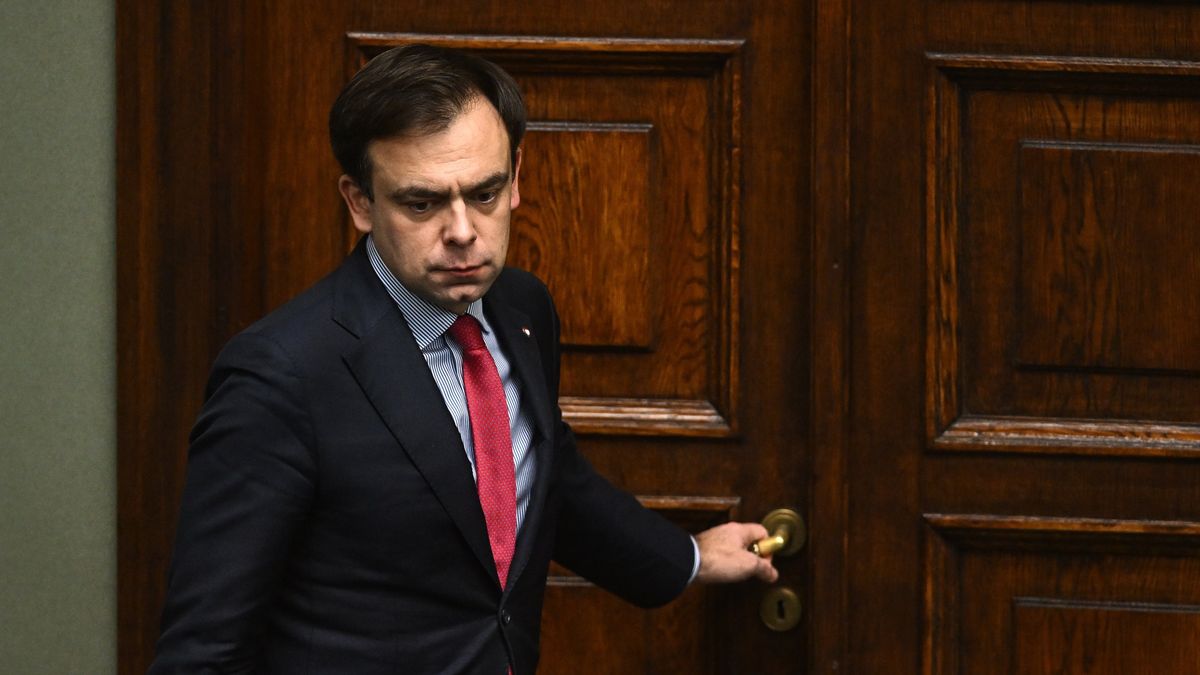 Minister finansów Andrzej Domański