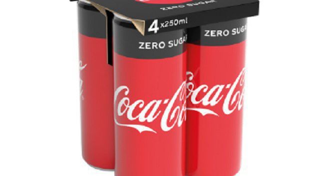 Zgrzewki puszek Coca-Coli bez folii