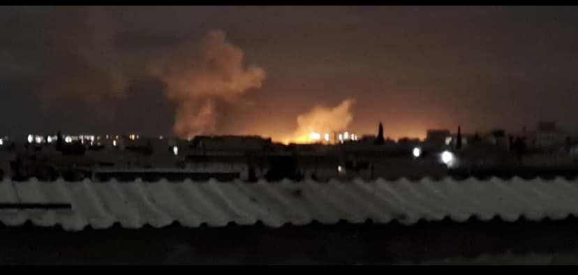 Zaatakowane lotnisko w Aleppo. fot: Twitter.com/@no_itsmyturn