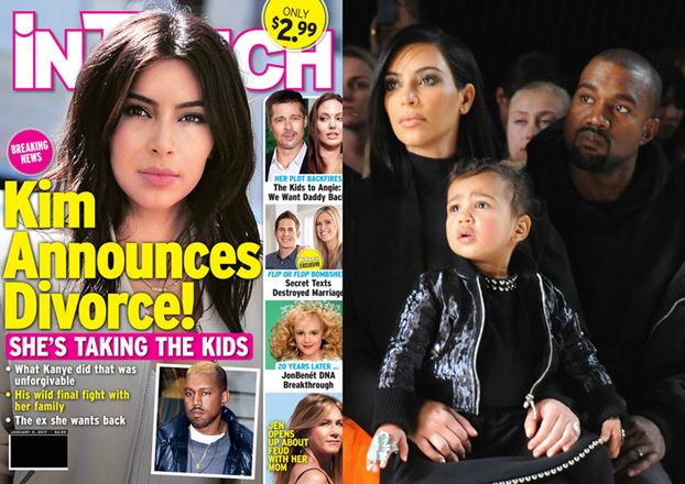 Kim Kardashian zdecydowała się na rozwód! "BĘDZIE ŻĄDAŁA PEŁNEJ OPIEKI NAD DZIEĆMI"