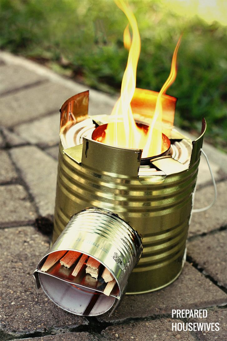 Tiny Rocket Stove