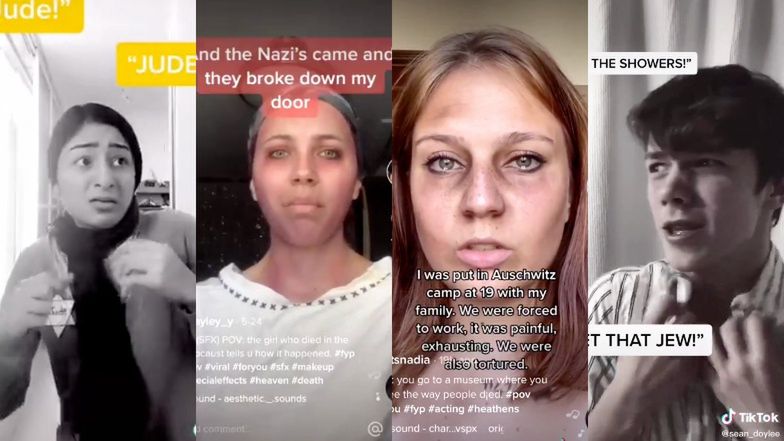 Nowy trend na TikToku: Udawanie ofiar Holokaustu