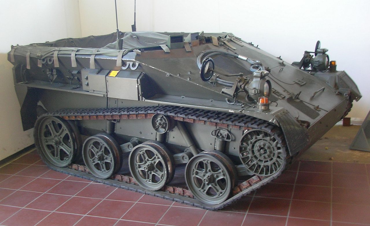 Wiesel - prototyp z lat 70. opracowany przez Porsche