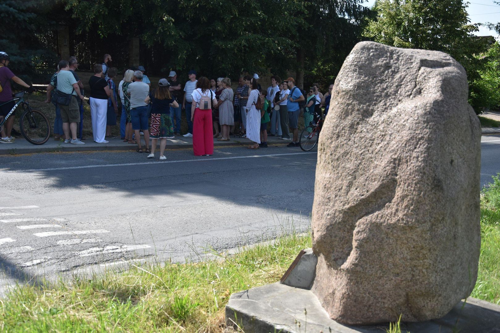 W Spacerze po Tarnowie z geologiem dr. Tomaszem Bardelem wzięło udział kilkadziesiąt osób