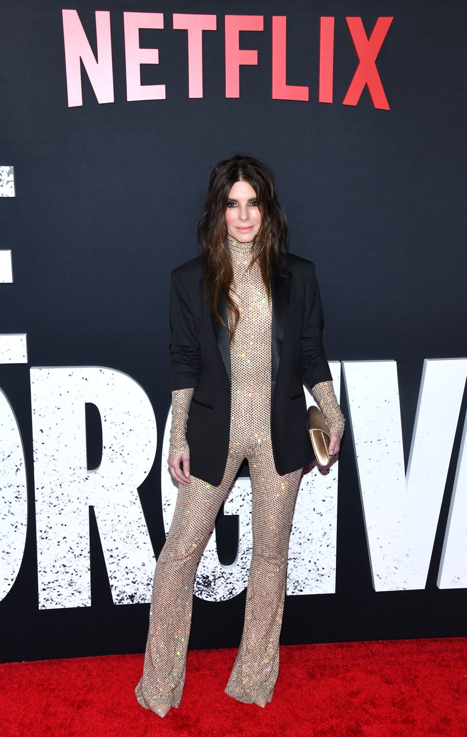 Odmieniona Sandra Bullock na premierze nowego filmu