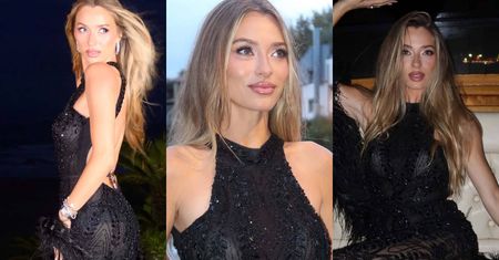 Flirciarska Marcelina Zawadzka pozdrawia z Wenecji. Dla tej kreacji z prześwitami można stracić głowę [ZDJĘCIA]