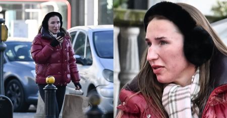 Naturalna Marta Linkiewicz zajeżdża swoim różowym mercedesem za 130 TYSIĘCY do salonu piękności